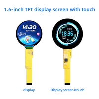 1,6 Zoll 400x400 TFT LCD-Bildschirm mit 18 PIN QSPI RGB LED-Hintergrund beleuchtung Kapazitives Touch panel