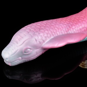 YOCY NEW 15 Inched Super Long Liquid Silicone Snake Sex Toy Huge Dragon <b>Dildo</b> Erotic Sex Toys Kinky Colorful <b>Dildos</b> for Women - Product Image 3