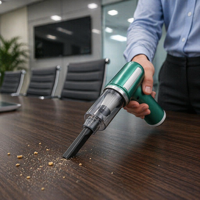 Original Factory KH-138 4-in-1 Foldable Mini Vacuum Cleaner Cordless 1500mAh Handheld Wet Dry Vacuum for Home Closet