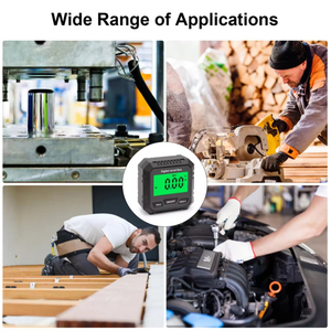 Inclinómetro Digital Electrónico con Succión Magnética, Medidor de Inclinación, <span class=keywords><strong>Regla</strong></span> de Ángulo Horizontal para Medición de Ángulos - Product Image 5
