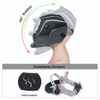 Casque de soudage automatique VECTOR, masque à large champ de vision, MIG TIG CUT, soudeurs à l'arc, écran haute visibilité pour STAHL WERK