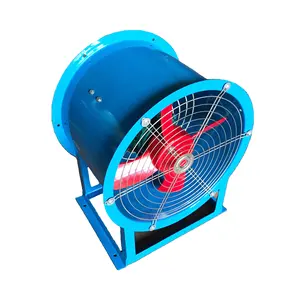 Kipas angin blower aliran aksial tabung udara ventilasi terowongan industri mini kecil