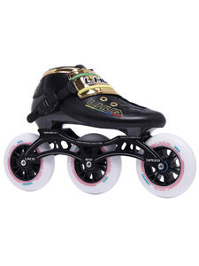 <span class=keywords><strong>Pattini</strong></span> in Linea Professionali da Corsa per Bambini e Adulti con Suola in Fibra di Carbonio e Tomaia in Microfibra con Chiusura a Fibbia - Product Image 5