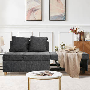 Haute qualité Chine mousse à mémoire de forme Design moderne Futon tufté pliant petit deux ou trois <span class=keywords><strong>2</strong></span> ou 3 <span class=keywords><strong>places</strong></span> métal couchage Cum canapé-<span class=keywords><strong>lit</strong></span> - Product Image 4