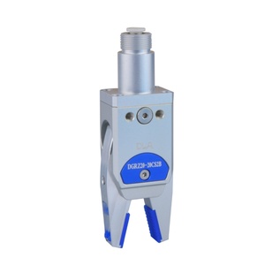Dgrz20-20Cs1 อุปกรณ์จับยึดเครื่องมือช่างแบบใช้ลม คีมจับสองขาแบบนิวเมติก พร้อมกระบอกสูบ ปากจับพลาสติก รับประกัน 1 ปี - Product Image 1