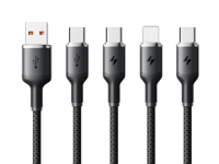 Cable Tipo C de Alta Calidad HUGEEL de 65W con Carga Rápida PD, Cable de Datos USB C de 480Mbps para Teléfono Xiaomi, Samsung, Tableta, Kit de Cargador