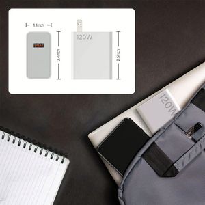 Factory Price 120w Fast Power <b>Adapter</b> Wall Charger with 6A Cable Superfast Charger 120W Cell Phone Charger - Product Image 6