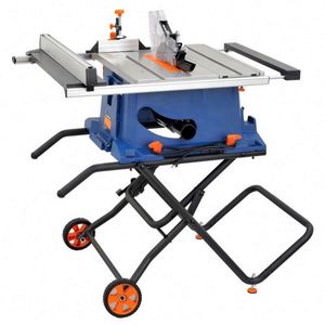 Roller Bracket Wood Working Cutting Wood Aluminum PVC <b>Plastic</b> Folding Table <b>Saw</b> - Product Image 1