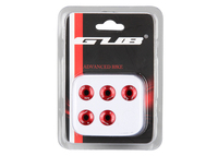 GUB 5 pièces/ensemble Vis de pédalier double/simple pour vélo pliant Brompton, vis de manivelle, vis de plateau de chaîne pour vélo BMX, VTT, vélo de route