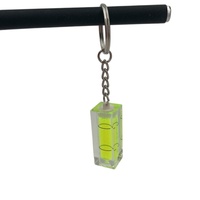 Niveau à bulle porte-clés de haute précision, fourni par l'usine, outil de mesure horizontal portable, ODM/OEM