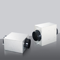 Ventilateur de plafond encastré silencieux et économe en énergie pour l'industrie, 220V, OEM, pour systèmes CVC commerciaux et industriels
