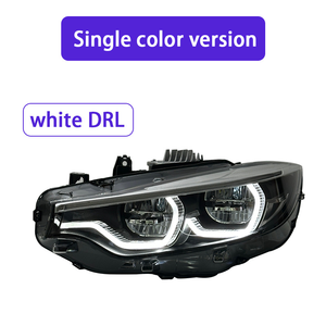 ไฟหน้า LED DRL คุณภาพสูง ปรับแต่งได้ 6000K 36W สำหรับ F32/F36/F80/F82 ซีรีส์ 4 M3/M4 สีเหลือง/อำพัน/แดง 12V ชุดติดตั้งเพิ่มเติม สีเหลือง D - Product Image 5