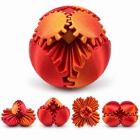 Gears Fidget Toy Multicolor Continuous Rotation Custom Color Sensory Fidget Toy Desk Ornament