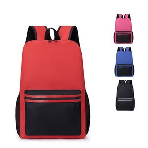 Mochila Escolar de Nailon para Estudiantes, Diseño Simple, Personalizable con Logotipo, Gran Capacidad, Multicolor, para Actividades al Aire Libre - Product Image 1