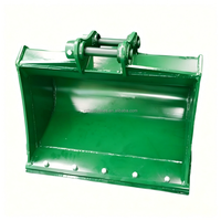 Bucket penggali lebar 1200mm untuk excavator PC30 SWE30, attachment mini digger 3 ton, bucket pembersih parit