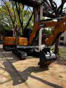 Miniexcavadora de Orugas Top Brand Sy60C de 6 Toneladas, Importada de China con 1 Año de Garantía para Uso Doméstico, con Motor, Bomba, Engranajes y Rodamientos - Product Image 3