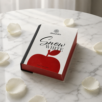 Boîte cadeau en forme de livre Blanche-Neige, crème pour les mains, ensemble de soins des ongles, coffret cadeau beauté, cadeau de Noël, boîte de rangement de maquillage de luxe