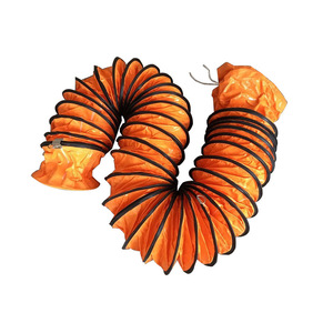 Conduits de ventilation en tissu maillé PVC télescopiques de différentes tailles 8\" 10\" 12\" 14\" 16\" 18\" 20\" pour ventilateurs industriels - Product Image 2