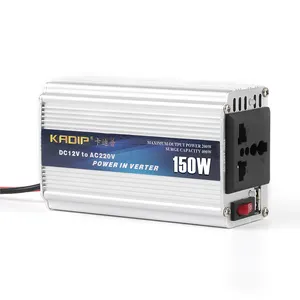 Kadip 150W功率逆变器用于汽车12V 24V DC至220V 110V AC