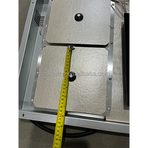 Table de cuisson à <span class=keywords><strong>induction</strong></span> invisible à <span class=keywords><strong>2</strong></span> brûleurs avec minuterie Appareils de cuisine - Product Image 2