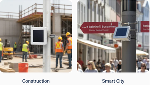 بوابة إنترنت الأشياء الشمسية الصناعية القابلة للبرمجة ذات مدى طويل واستهلاك منخفض للطاقة مع خدمة صيانة مجانية - Product Image 5