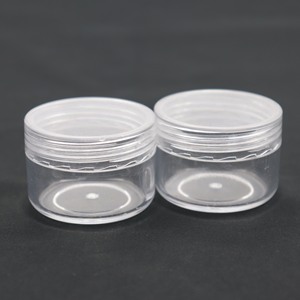 Hộp Đựng Mỹ Phẩm Màu Đen 15G 10Ml 5G 10Ml Lọ Nhựa Nhỏ Trong Suốt Hộp Đựng Kem Mắt Kem Nhựa - Product Image 6