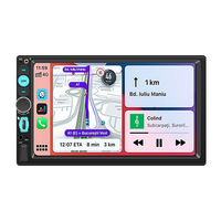 Lecteur MP5 double DIN Bluetooth 7 pouces, autoradio 2 DIN 7 pouces, vidéo MP5, USB, audio, Mirror Link, radio FM pour voiture