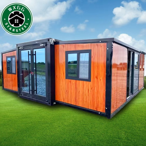 วิลล่าสำเร็จรูปแบบพกพา20FT 40ft หรูขยายได้พร้อม3ห้องนอนบ้านตู้คอนเทนเนอร์สำเร็จรูป - Product Image 1