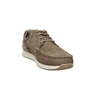 Chaussures à lacets pour hommes Imac, couleur taupe, tailles 40, 41, 42, 43, 44, hauteur de talon 2 cm, chaussures tendance en toile - Product Image 4