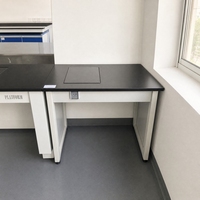 Table de laboratoire anti-vibrations pour instituts de recherche, banc d'essai physique, mobilier de laboratoire