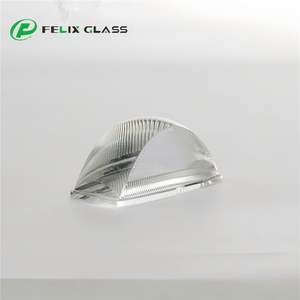 Prisma de Vidrio Prensado B270/K51/K9/Borosilicato, Lentes de Vidrio Personalizadas con Recubrimiento Óptico, Cubierta Moderna de Estilo Industrial Costero Francés - Product Image 1