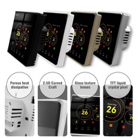 Thermostat intelligent Wifi Tuya ZigBee pour chauffe-eau à gaz, régulateur de température Programmable pour usage domestique et intérieur