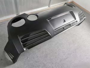 กันชนหลัง FRP พร้อมช่องระบายอากาศคาร์บอนไฟเบอร์สำหรับ Nissan GTR R35 ปี 2008-2016 รุ่นสปอร์ต - Product Image 6