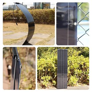 <span class=keywords><strong>Panneau</strong></span> <span class=keywords><strong>solaire</strong></span> photovoltaïque flexible entièrement noir haute efficacité 50W 100W 18V pour <span class=keywords><strong>camping</strong></span>-<span class=keywords><strong>car</strong></span>, bateau, <span class=keywords><strong>camping</strong></span>, tente, prix compétitif Pakistan - Product Image 4