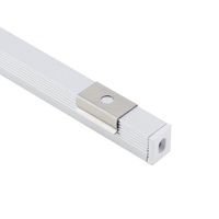 Lampu LED Mini untuk Kabinet Dapur, Saluran Aluminium dengan Diffuser PC Milky, Panjang Dapat Disesuaikan, Pemasangan Permukaan Mudah