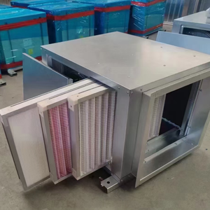 <span class=keywords><strong>Peinture</strong></span> en aérosol Filtre à charbon actif Moteur antidéflagrant Type de boîte Filtration d'échappement d'air HTFC Cabinet Ventilateur centrifuge - Product Image 4