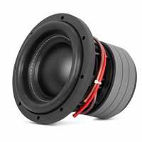 Subwoofer de voiture de haute qualité en gros, 6,5, 8 et 10 pouces, 90 dB, super basses fréquences, subwoofer amplifié pour système audio automobile