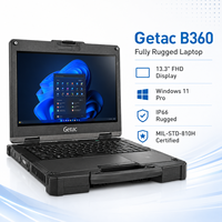 Ordinateur portable B360 13.3 \ "entièrement robuste pour service sur le terrain 1400 Nits processeur Core de 10e génération écran tactile capacitif