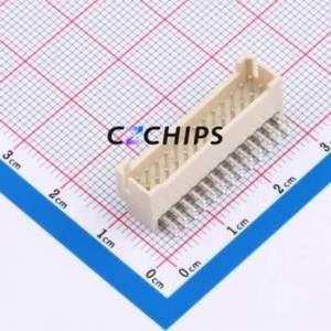 PHB2.0-02-26PWZ Wire-to-Board Pin Header Bent Lead Through Hole,P=2mm Connector 2x13P 2mm Right Angle Insert PHB - Product Image 1