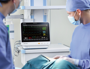 Mindray EPM 12M Vet Veterinary Multiparameter <strong>Monitor</strong> with CO2 Module for Animal Hospital Clinic - Product Image 5