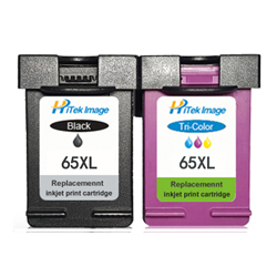 Cartouche d'encre à jet d'encre remanufacturée HITEK compatible <span class=keywords><strong>HP</strong></span> 65 XL N9K04AA N9K03AA 2652 2655 <span class=keywords><strong>2620</strong></span> 3720 3721 3722 3723 5020 - Product Image 2