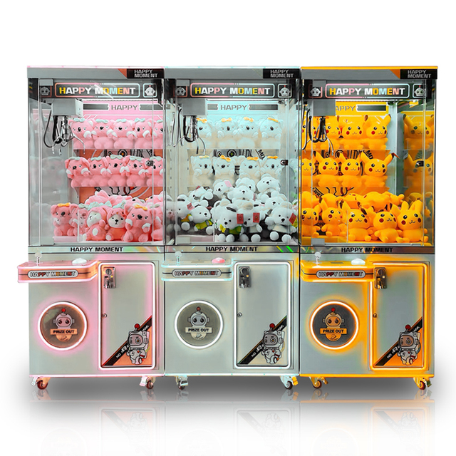 Profit  Commercial Claw Machine Easy to Operate Cute Design Single Coin Doll Games Machine