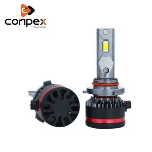 <span class=keywords><strong>Ampoule</strong></span> de phare LED M8 neuve 9005 avec ventilateurs H7 Canbus <span class=keywords><strong>Spot</strong></span> <span class=keywords><strong>12V</strong></span> pour Bronco pour montage universel - Product Image 2