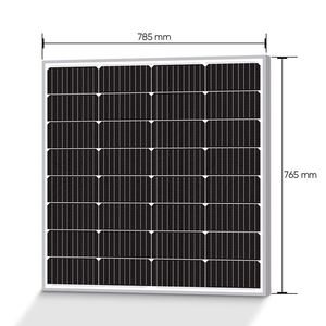 El panel solar monocristalino bifacial negro tipo N de 440W con media celda PERC para tejados domésticos está disponible en EE. UU. - Product Image 2