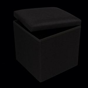 Modern Stool Living Room Furniture <b>Storage</b> Box Fabric Stainless Steel Bamboo Highest Quality Sample Available Stools Counter - Product Image 3