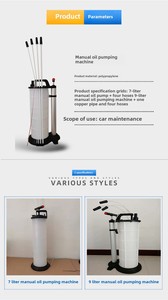 Unidad de Bombeo de Aceite Semiautomática de 9L/7L para Mantenimiento y Reparación de Automóviles - Product Image 4