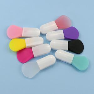 Nouveau pinceau éventail en silicone multicolore Super Badger pour le maquillage du visage, masque facial, modèle K13 - Product Image 3