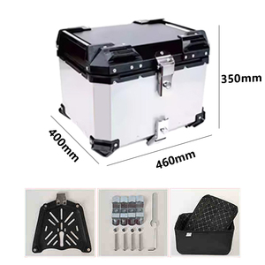 אופנוע מטען 5l 5l כל האופנוע הלבן בטיחות נגד גניבות תעופה נעילה עמיד למים קיבולת גדולה אופנוע - Product Image 4