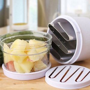 Cortador de Alimentos Manual Multifuncional, Picador de Ajo, Cebolla y Nueces, Accesorios de Cocina, Picador Manual de Frutas y Verduras - Product Image 2
