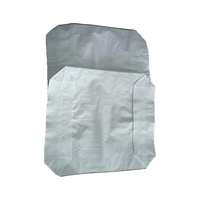 Sacs à valve à fond plat en PP tissé laminé imperméable 25kg 50kg pour ciment, mortier et carrelage
